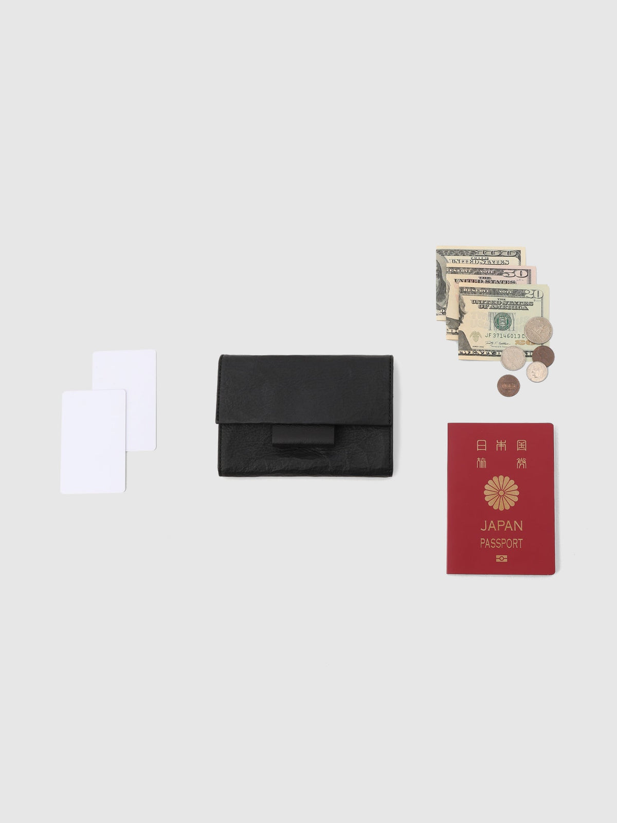 【新発売・数量限定型】LEATHER PASSPORT WALLET 026