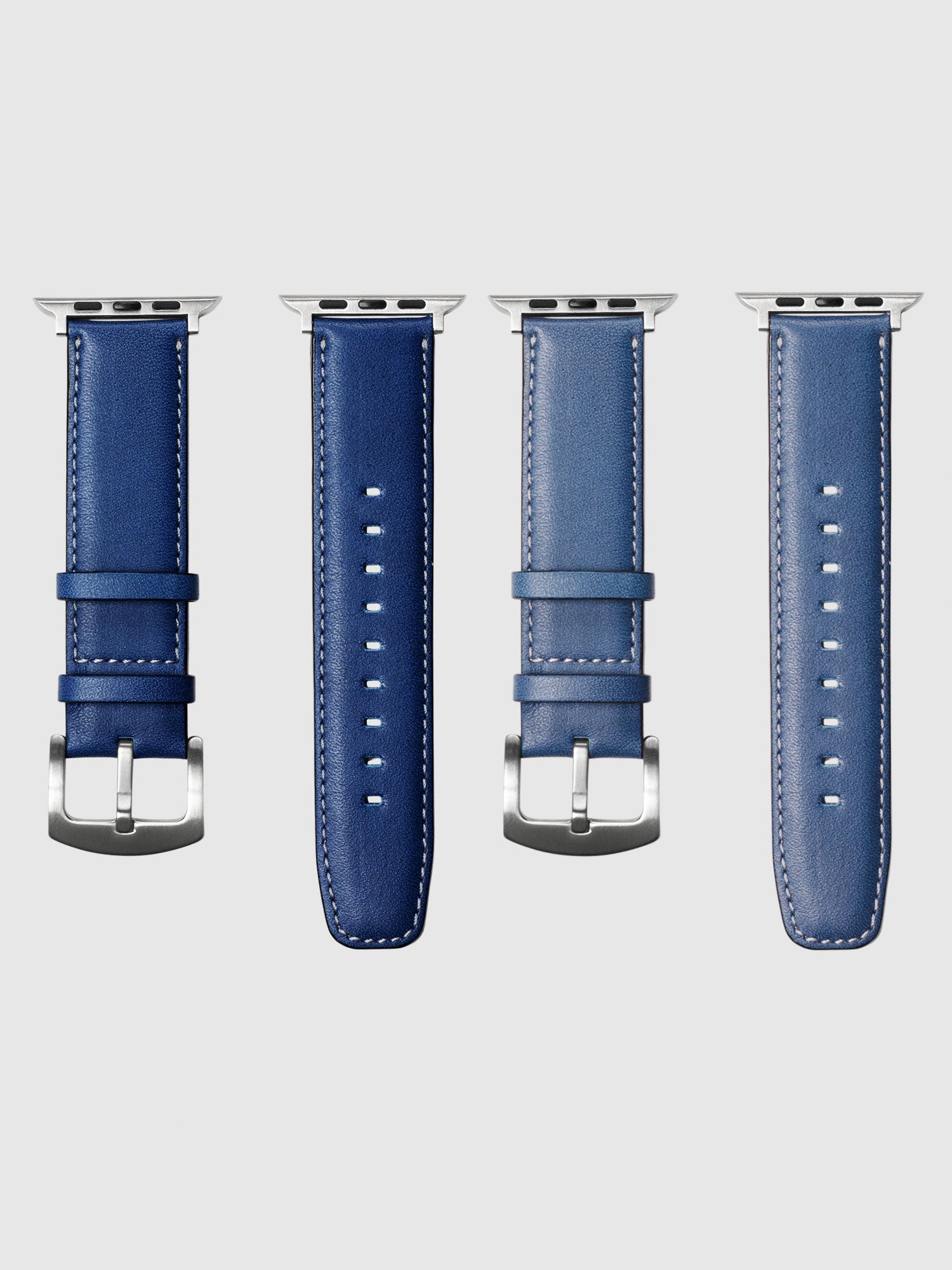 レザーウォッチバンド Apple Watch用(藍染革)