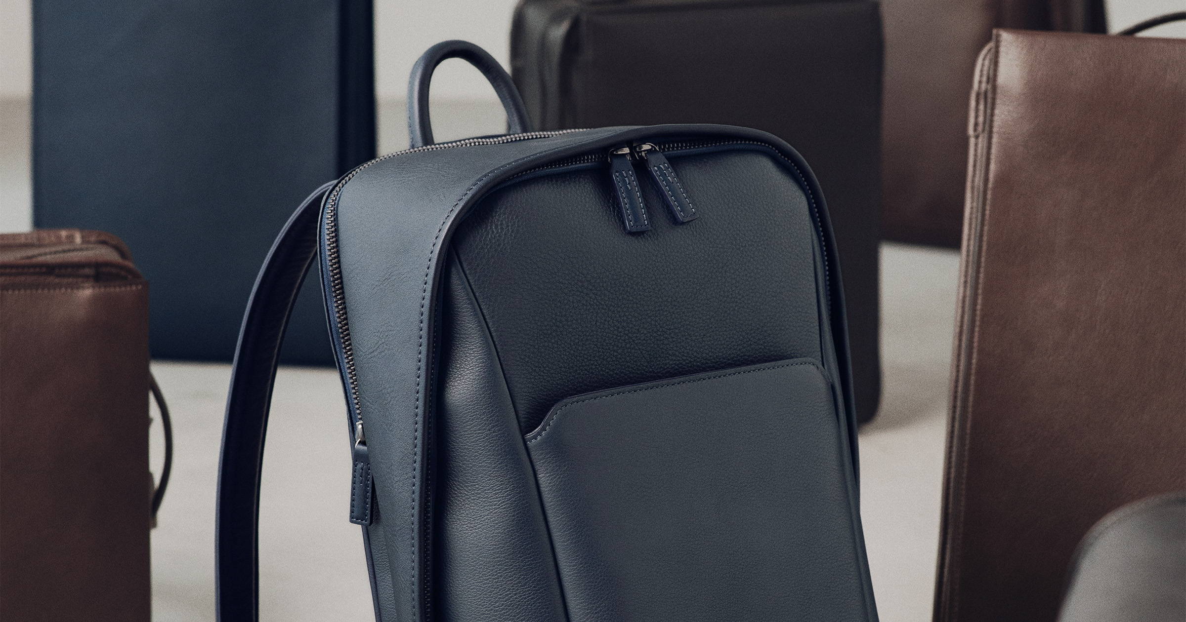 Waterproof Leather Backpacks