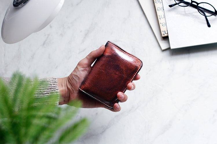 革とながく付き合うために　財布編