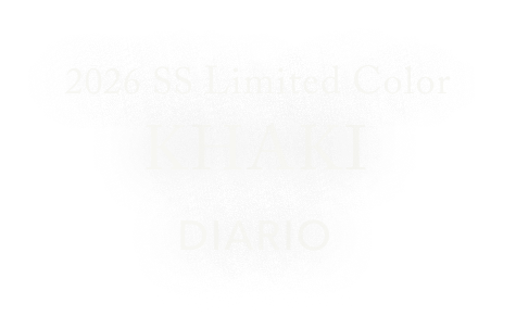 2026 SS Limited Color KHAKI DIARIO