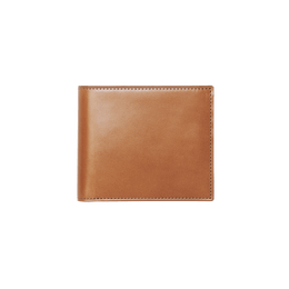 【数量限定色】コードバン 二折財布 002 タン