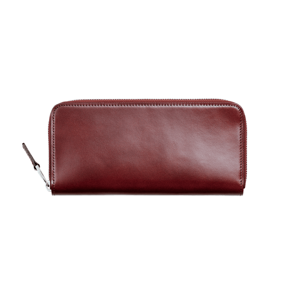 【数量限定色】コードバン ファスナーロングパース 002