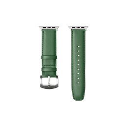 レザーウォッチバンド Apple Watch用 (スムースラムスキン) グリーン / S