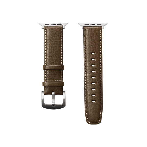 【数量限定型】レザーウォッチバンド Apple Watch用  (バケッタミリングレザー)