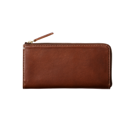 【数量限定色】ディアリオ ロングLファスナー ブラウン