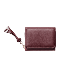 ガゼットコード ファスナースモールウォレット ボルドー