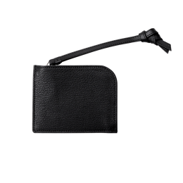 ジャパンモチーフ 茶利八方 Lファスナー ブラック