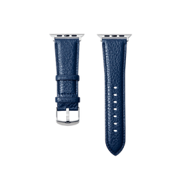 【新色・数量限定色】レザーウォッチバンド Apple Watch用（フィールドソフトレザー） インクブルー / L