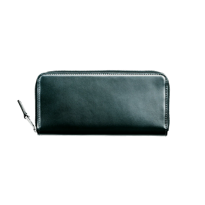 【数量限定色】コードバン ファスナーロングパース 002