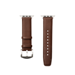 レザーウォッチバンド Apple Watch用（ヌメ革） チェスナット / L