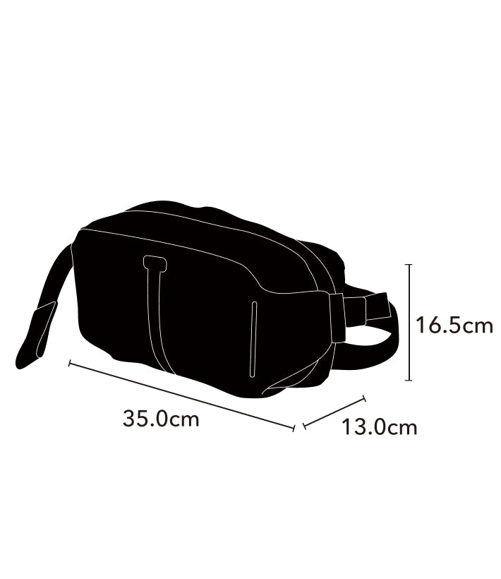Crossbody bag Size