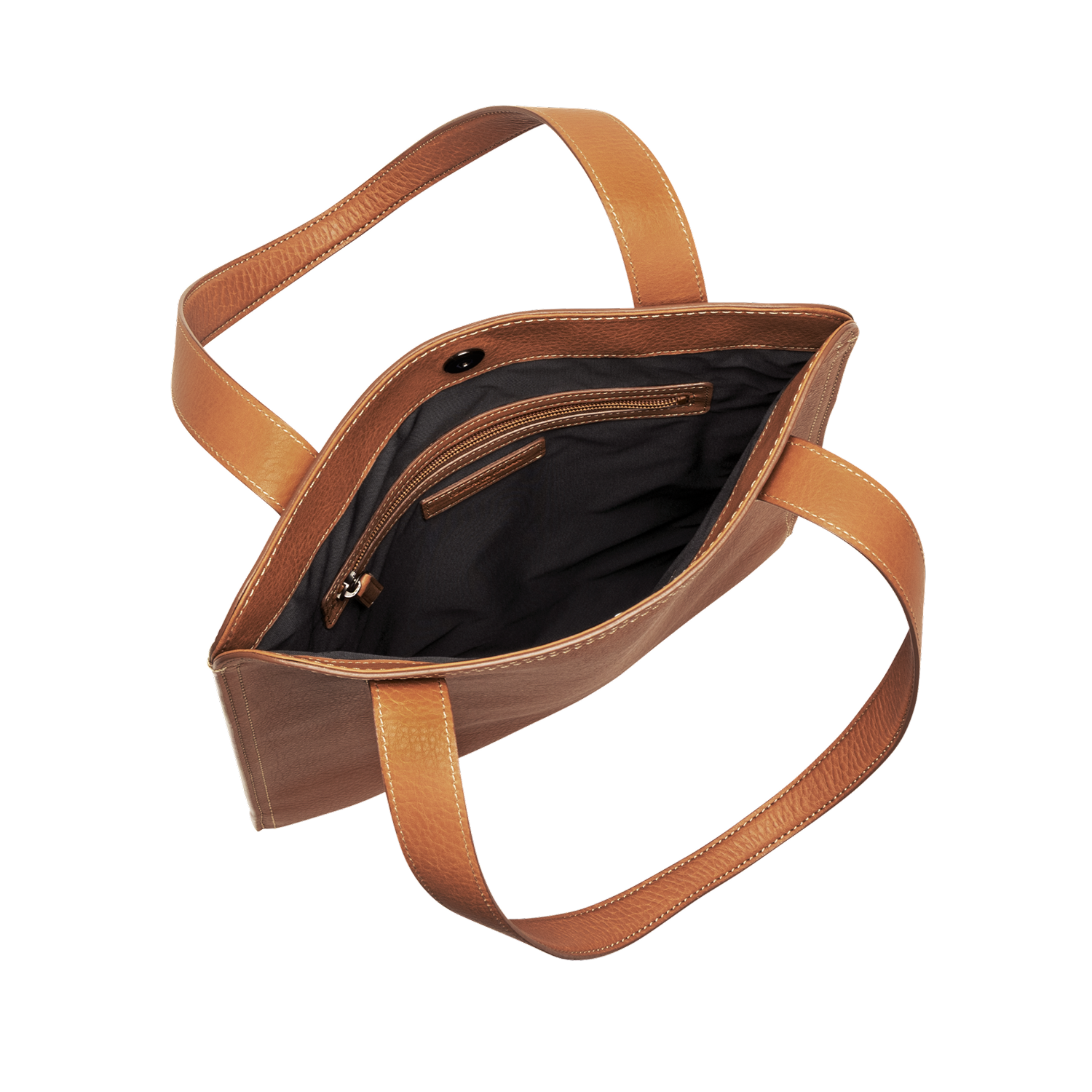 【数量限定色】トーンオイルヌメ スリムトート