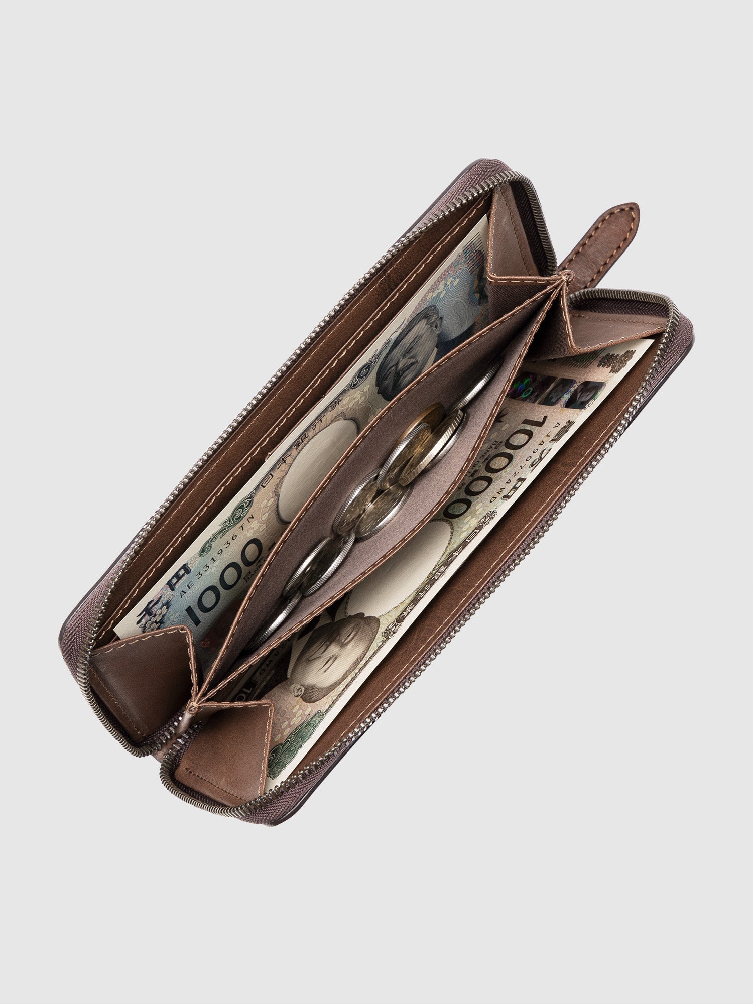 【数量限定色】ビークル コンパクトファスナーロングウォレット