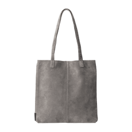 スエードトート グレー